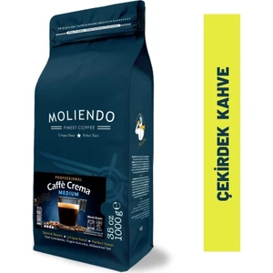 Moliendo Professional Caffe Crema Medium (Çekirdek Kahve) 1000 gr