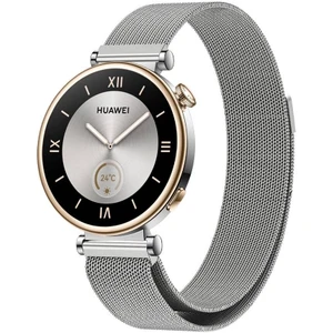 Redmud Teknoloji  Huawei Watch Gt5 41 mm ve Gt4 41 mm Ile Uyumlu Kordon 18 mm Metal Hasır Kayış Güçlü Mıknatıs