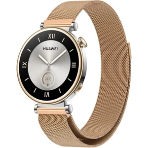 Redmud Teknoloji  Huawei Watch Gt5 41 mm ve Gt4 41 mm Ile Uyumlu Kordon 18 mm Metal Hasır Kayış Güçlü Mıknatıs