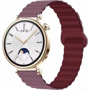 Redmud Teknoloji Huawei Watch Gt4 41MM ve Gt5 41MM Uyumlu Kordon Manyetik Ayarlanabilir Süet Dokulu Mıknatıslı Kayış