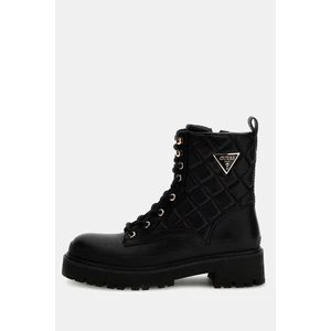 Kadın Üçgen Logolu Siyah Bot