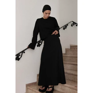 Siyah Serena Kloş Etek