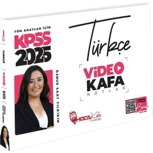2025 Kpss Türkçe Video Ders Notları
