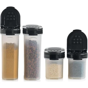 Oval Baharatlık 4'lü Küçük 100ML ve Büyük Set 250ML