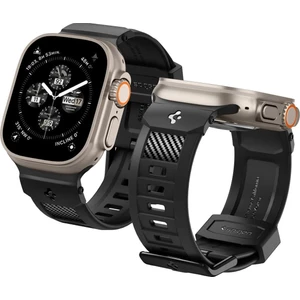 Apple Watch 49mm Ultra 2/1 - 46mm Seri 10 - 45mm Seri 9/8/7 - 44mm Seri SE2/SE/6/5/4 Kordon Kayış Rugged Band Matte Black - AMP02854