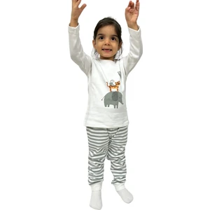 Çocuk Pijama Takımı 1-5 Yaş Hayvan Desen