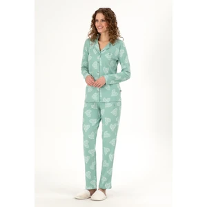 U.S. Polo Assn. Kadın Mint Pijama Takım 50302757-VR090