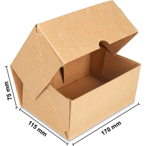 Mavi Koli 0,5 Desi E-Ticaret Kutusu 17*11,5*7,5 cm (20 Adet)