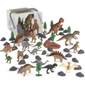 60 Parça Büyük Oyun Seti - Dinozor Dünyası