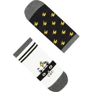 Erkek Çocuk Lightning Cat 2Li Patik Çorabı