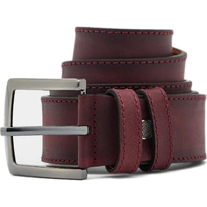 Erkek Bordo Deri Kemer 112531