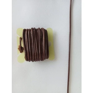 Hobi Durağı 1.5 mm Kalınlığında Mumlu Kore Ip 2,5 Metre (Takı ve Makrome Bileklik ,kolye Ipi)