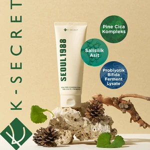 Seoul 1988 Cleansing Foam: Pine Cica 1%+Probiotics, 150ml - Yüz Temizleme Köpüğü