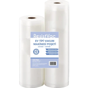 Resistvac Tırtıklı Vakum Makinesi Poşeti Rulosu