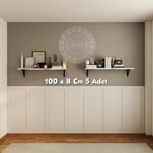 Sarte Mobilya İskandinav duvar çıtası 5 adet (1 paket)