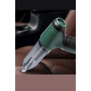 Şarjlı Süpürge Hem Çekiş Hem Üfleme Kablosuz Şarjlı Araç Içi Pratik Oto Süpürgesi 6000 Pa