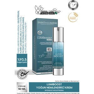 SAINT de LUMIERE LUMIBOOST 72 Saat Etkili Nem Koruyucu Nemlendirici Krem 50ml Kolajen, B5, Hyraluronik, Resveratrol