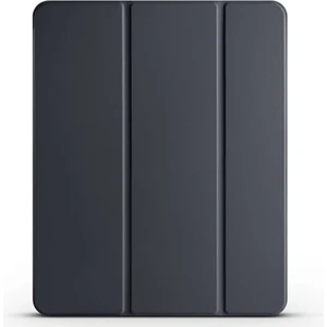 Apple iPad Air 5 10.9 2022 Kılıf Yatay Standlı Kalem Bölmeli Arkası Sert Pc Güçlü Mıknatıslı Smart Kılıf