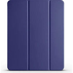 Apple iPad Air 5 10.9 2022 Kılıf Yatay Standlı Kalem Bölmeli Arkası Sert Pc Güçlü Mıknatıslı Smart Kılıf