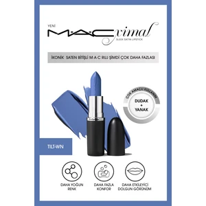 MAC ximal Sleek Satin Lipstick Ikonik Saten Bitişli Ruj-tılt 3.5gm