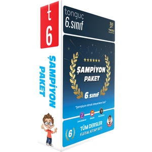 Tonguç Akademi 6. Sınıf Şampiyon Paketi 2025