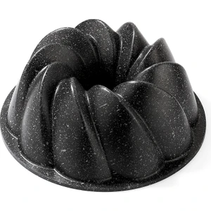 Black Stone Maya Döküm Kek Kalıbı 1 Parça-Siyah