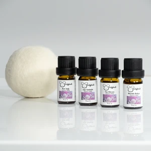 Woolyball Floral Çamaşır Kurutma Makinası Için Uçucu Esanslar 4 Adet 5 ml (1 Adet Yün Kurutma Topu Hediye)
