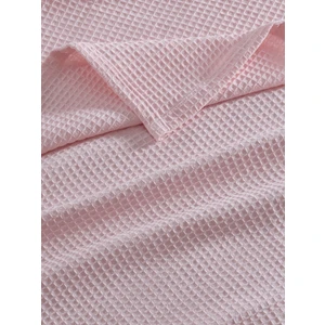 Vessino Home Pike Çift Kişilik Waffle Desenli Yatak Örtüsü Otel Tipi Lüx Pike