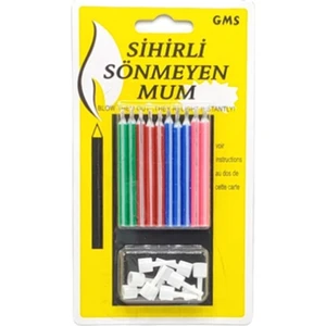 Parti Hediye Sepeti Pasta Mumu 10'lu