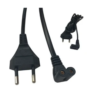 2 Metre LCD Televizyon Power Kablo LCD Televizyon Güç Kablosu 2 Metre Dik Teyp Power Kablo
