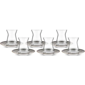 Piyale 6 Kişilik 12 Parça Çay Seti 132 ml