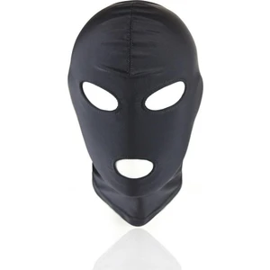 Fetish Maske  Siyah Ağız ve Gözü Açık