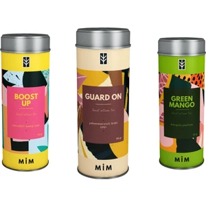 Mim and More Energy Boost Tea Set - Guard On, Boost Up, Green Mango Çay, 3x50 Gr