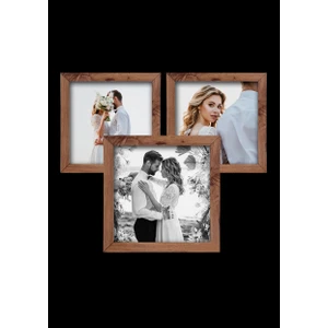 3 Adet 15X15 Çerçeve - Mdf Çerçeve - Fotoğraf Çerçevesi - Kare Çerçeve