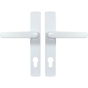 Pimapen Pvc Plastik Kapı Kolu Demirli Yale Beyaz