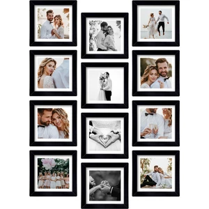 12 Adet 20X20 Çerçeve - Mdf Çerçeve - Fotoğraf Çerçevesi - Kare Çerçeve