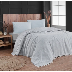 Safir Home Tekstil Aisa 220X240CM Çift Kişilik Saçaklı Yatak Örtüsü | Çeyizlik | Hediyelik