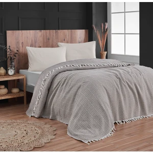 Safir Home Tekstil Aisa 220X240CM Çift Kişilik Saçaklı Yatak Örtüsü | Çeyizlik | Hediyelik