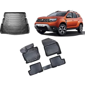 Dacia Duster 4x4 2018 + Rizline 3D Paspas ve Bagaj Havuzu