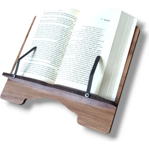 Hü Ma Tasarım ve Aksesuar Ahşap Ayarlanabilir Kitap Okuma Standı Kademeli