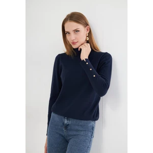 Irmak Kerekli Kolu Çıtçıtlı Balıkçı Yaka Kazak 1050