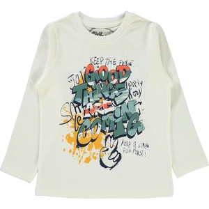 Civil Boys Erkek Çocuk Sweatshirt 2-5 Yaş Ekru