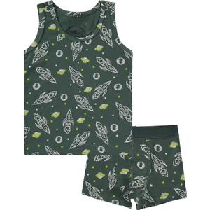 Civil Boys Erkek Çocuk Iç Çamaşır Takımı 2-10 Yaş Yeşil