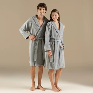 Solid Unisex Bornoz
