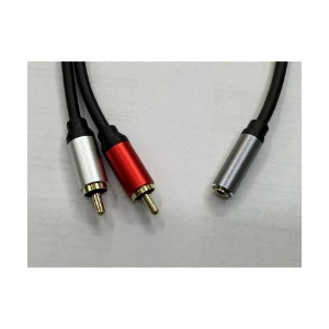 Dişi Stereo Erkek Rca Dişi Aux 2 Rca Kablo 2 Rca Erkek Dişi Stereo Kablo