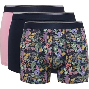 Regular Fit Baskılı 3'lü Boxer D2324AX24AU