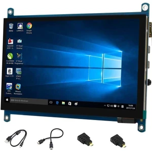 7inç Kapasitif Dokunmatik QLED Quantum Dot Ekran Modülü - 1024×600 Piksel - G+G Sertleştirilmiş Cam Panel