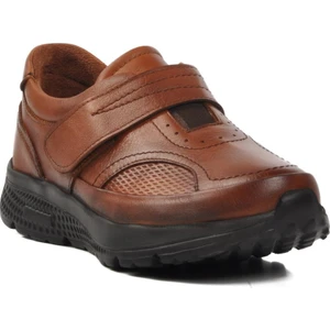 039 Taba Deri Kadın Günlük Ayakkabı