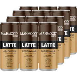 Mahmood Coffee Latte Soğuk Kahve 250 ml x 12 Adet