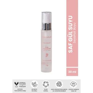 Bade Natural Gül Suyu Tonik Doğal Ve Saf 30  ml   - Seyahat Boyu